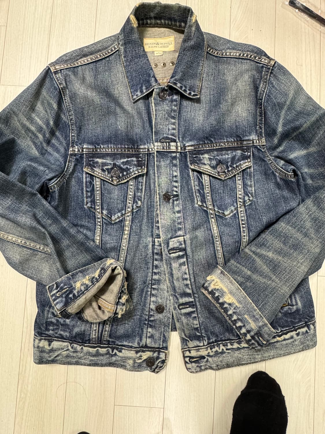 데님앤서플라이 폴로 데님자켓 상품이미지1