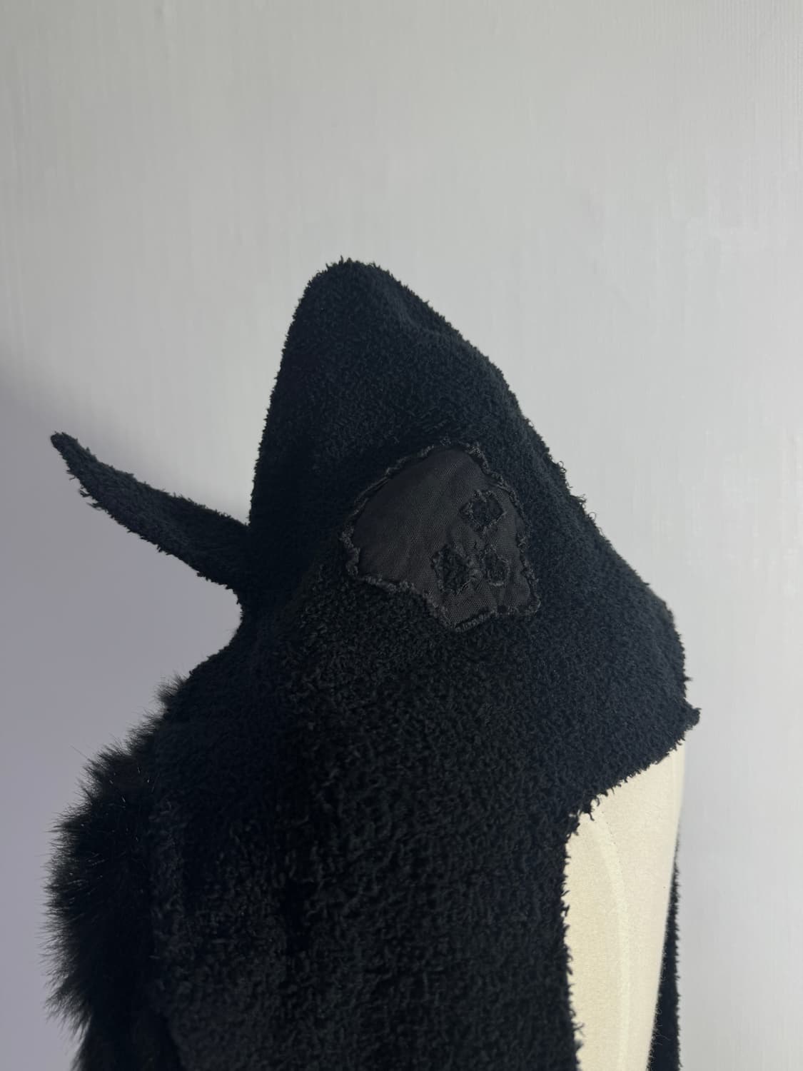 MAD PUNKS 데빌 후드 퍼 머플러 고딕 펑크 상품이미지9