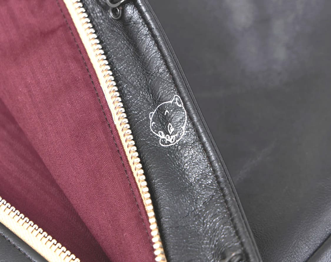 25AW NICENESS P.MONKMAN 차심 레더 A2
 상품이미지7