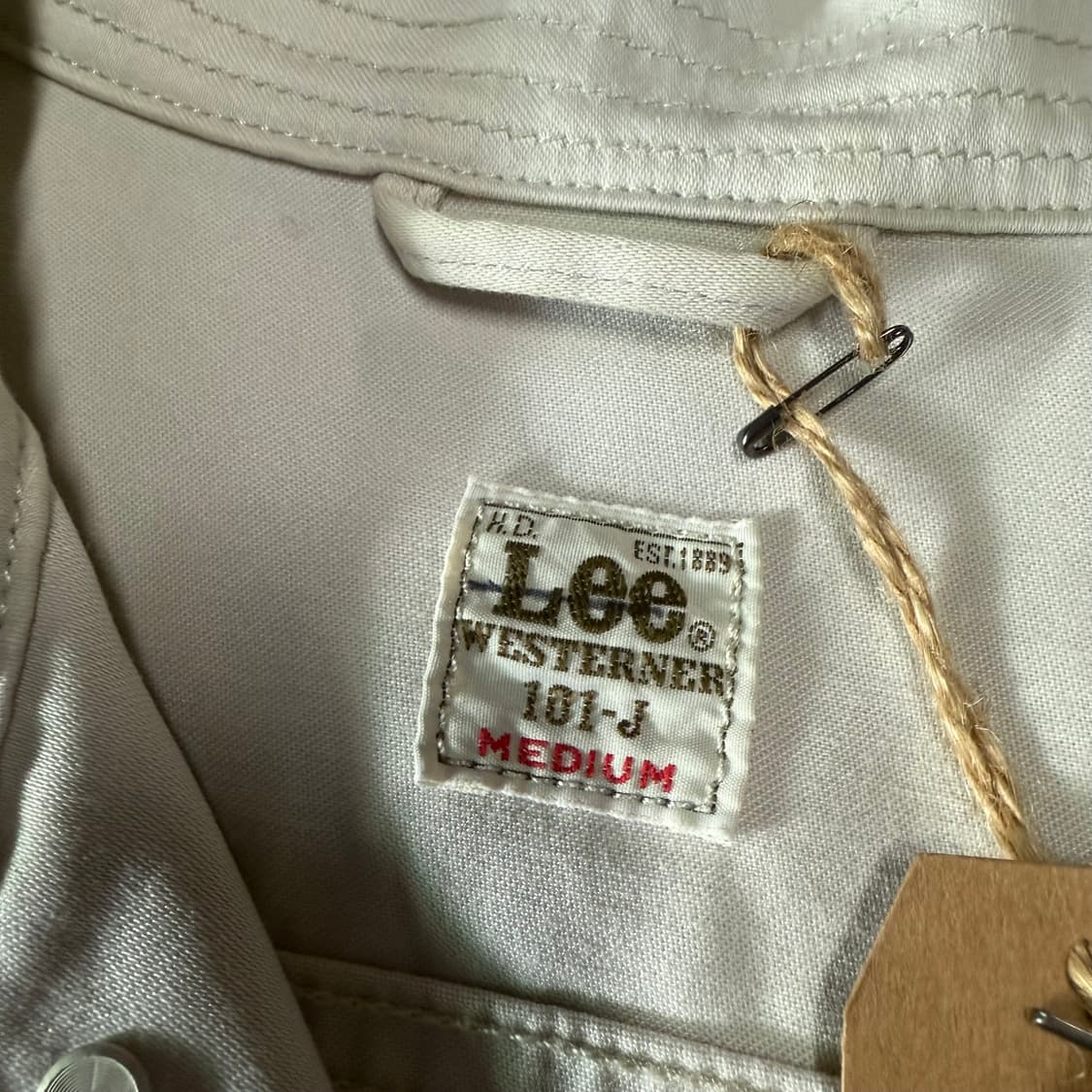 70's Lee (Reprod) 101-J 데님 트러커 자켓 M 상품이미지5