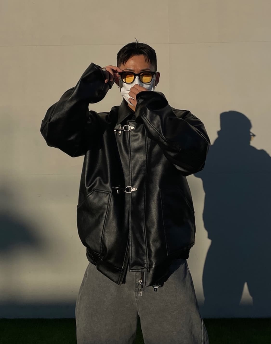 비건 레더 플라이트 점퍼 상품이미지8