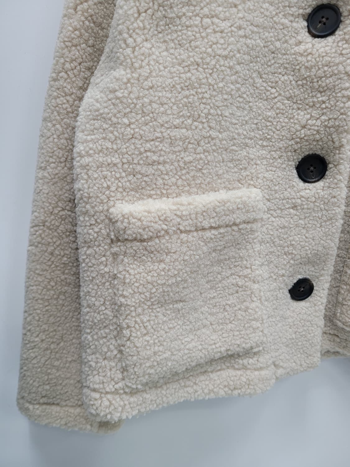 SOUP 숲 스탠카라 덤블 재킷 / 여 55 아이보리 상품이미지7