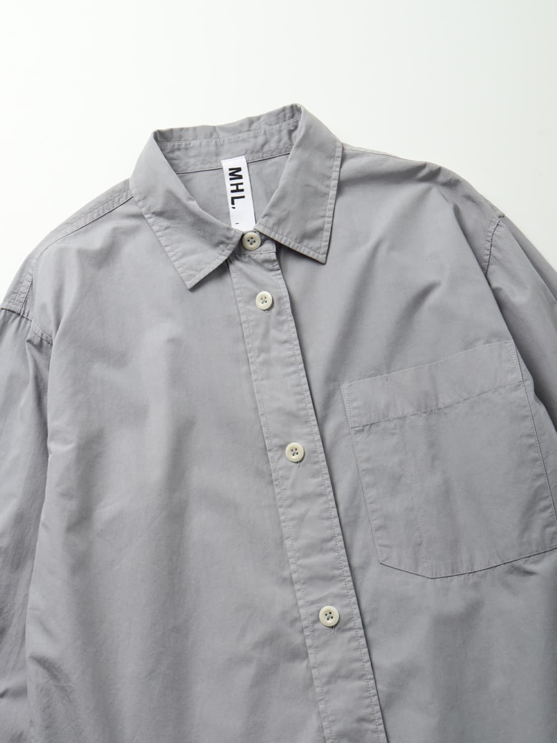 MHL. Compact Cotton Poplin 상품이미지6