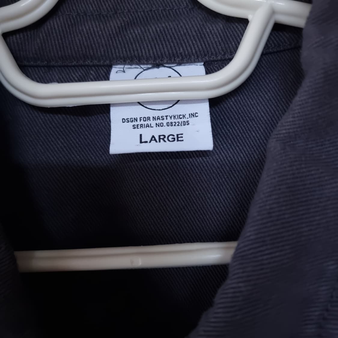 [NASTYKICK] 차콜 오버핏 스트릿 워크 자켓 상품이미지4