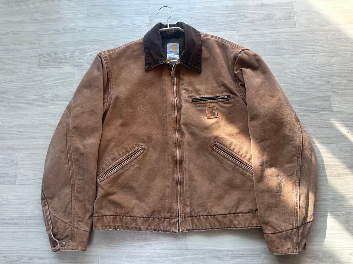 칼하트 디트로이트 자켓 j97 brn M 상품이미지1