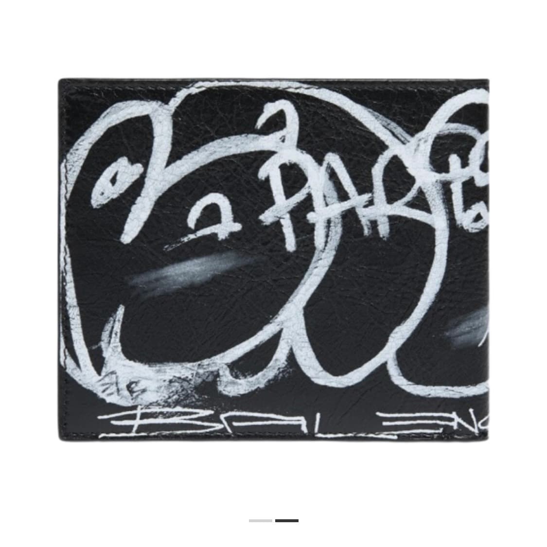 발렌시아가 캐쉬 스퀘어 반지갑 그래피티 블랙 새상품 상품이미지2