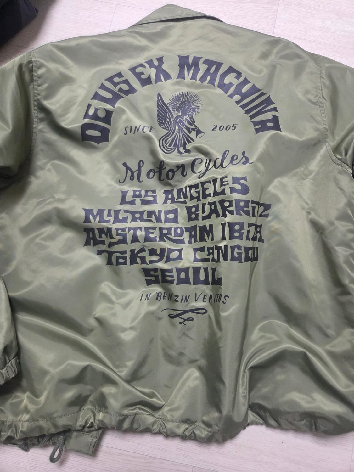 데우스 엑스 마키나 데빌 코치자켓 xl 상품이미지2