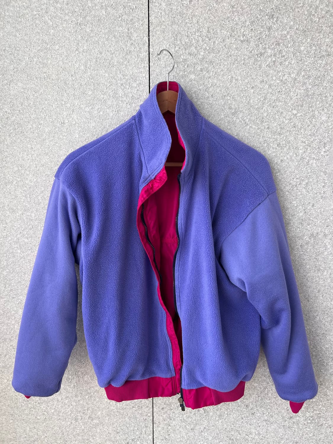 80's 파타고니아 신칠라 쉘드 봄버 자켓 핑크/퍼플 12size 상품이미지5