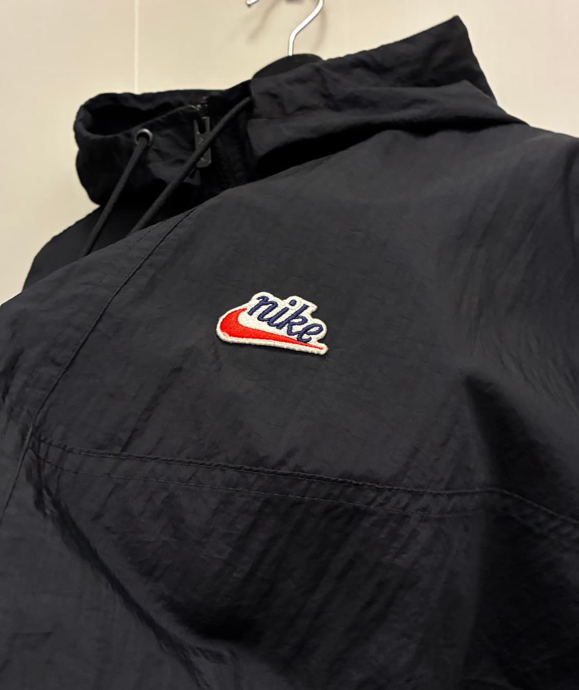 (XL~2XL)나이키 헤리티지 윈드러너 레글런 바람막이자켓 블랙 상품이미지5