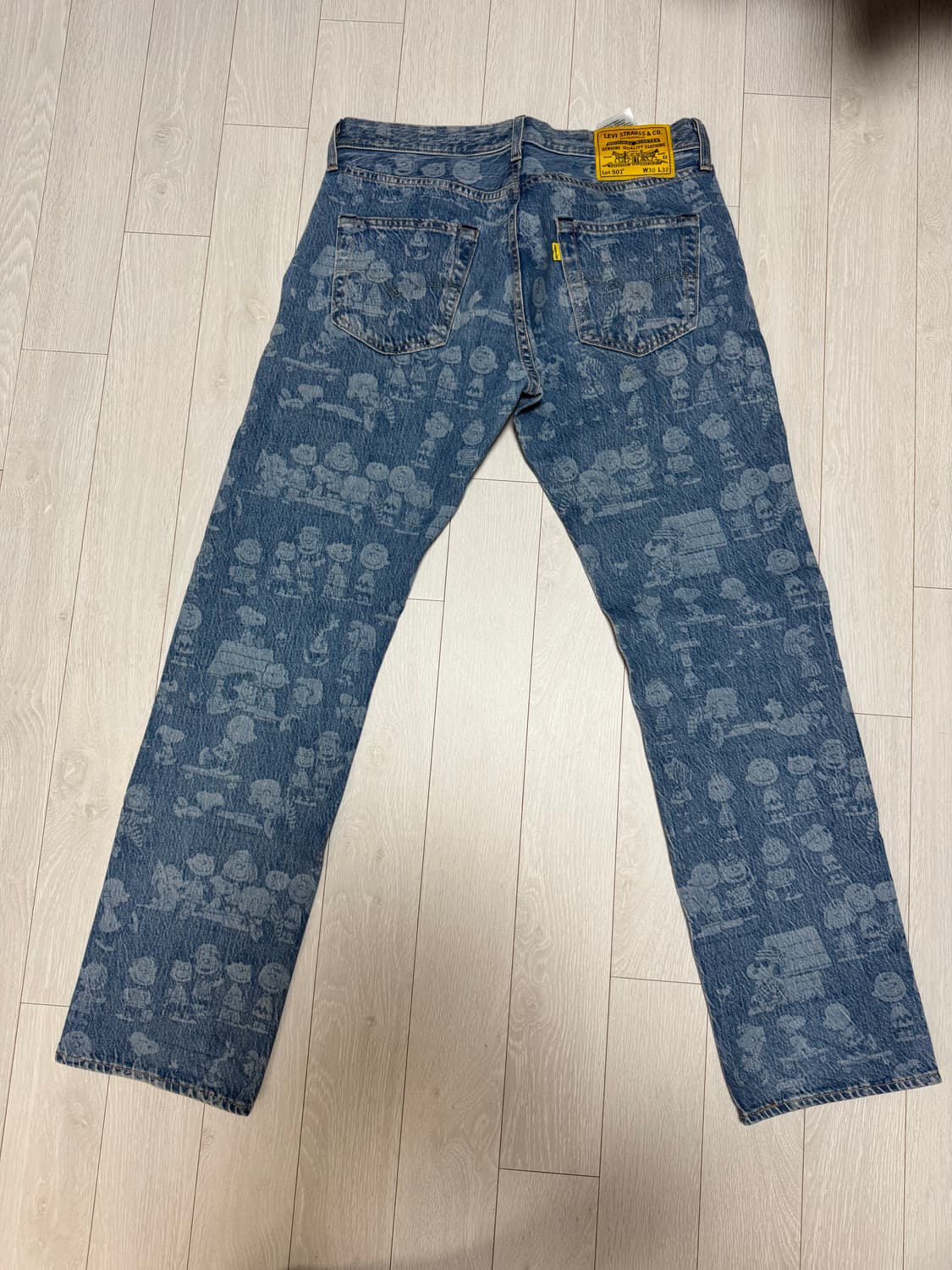 리바이스 X 피너츠 스누피 501  30 x32 상품이미지6