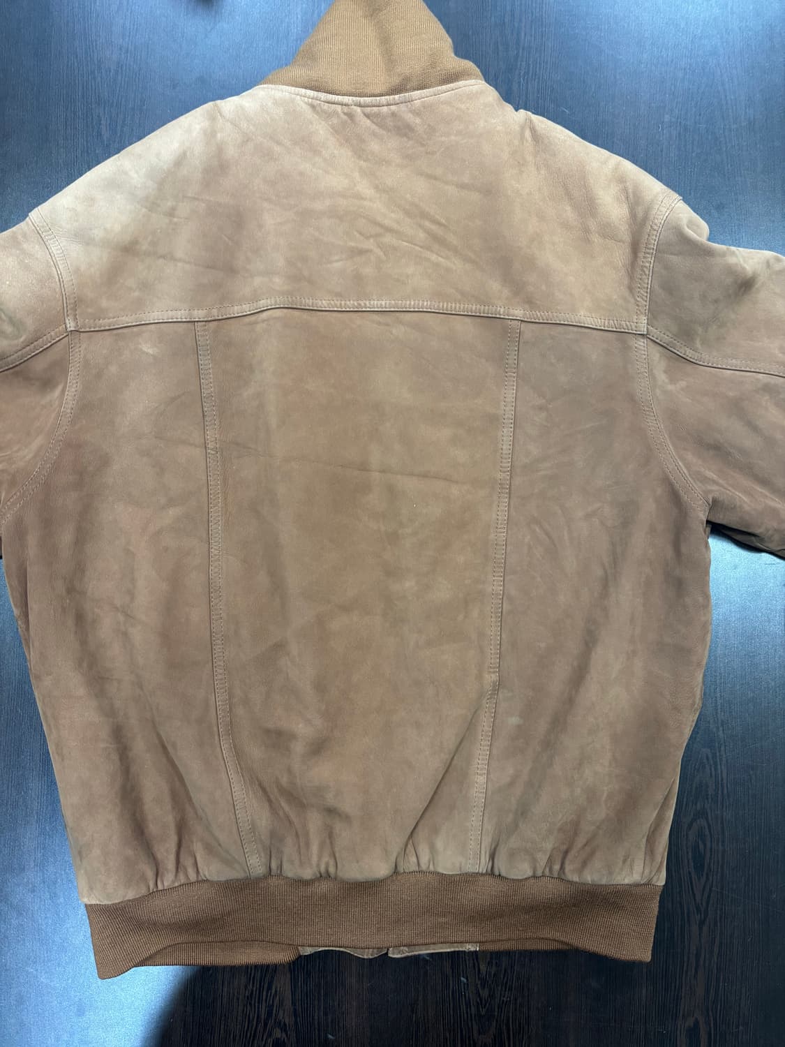 브라운 스웨이드 자켓 무스탕 상품이미지7