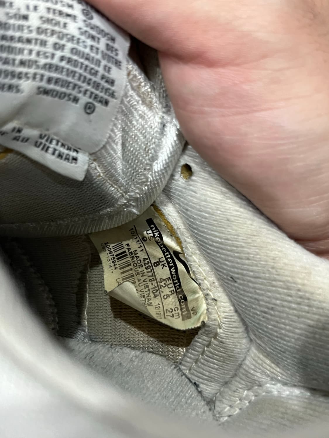 나이키 볼텍스 그레이 270 상품이미지4