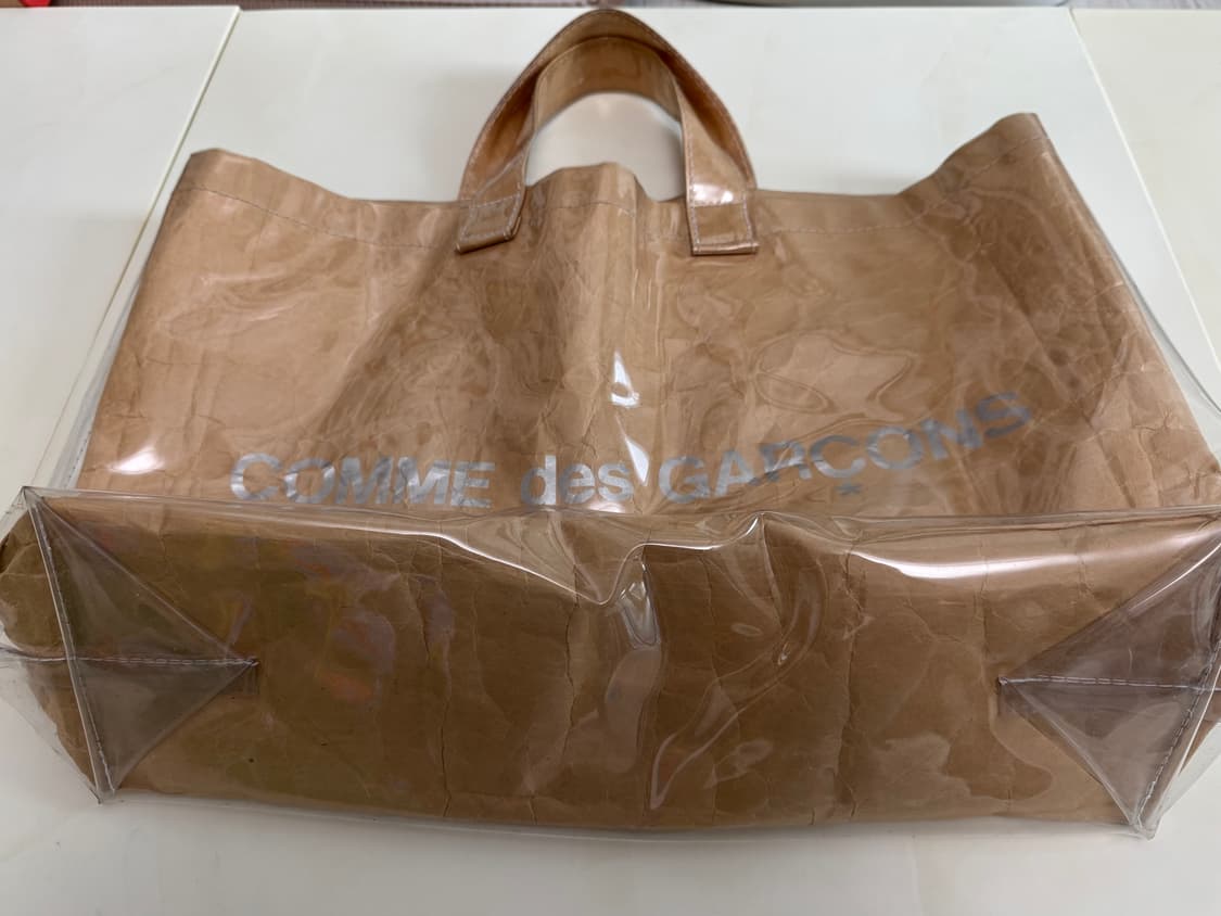 꼼데가르송 PVC 페이퍼백 상품이미지3