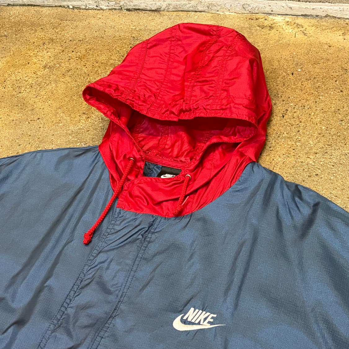 90s 미국 빈티지 나이키 아노락 풀오버 바람막이  상품이미지2