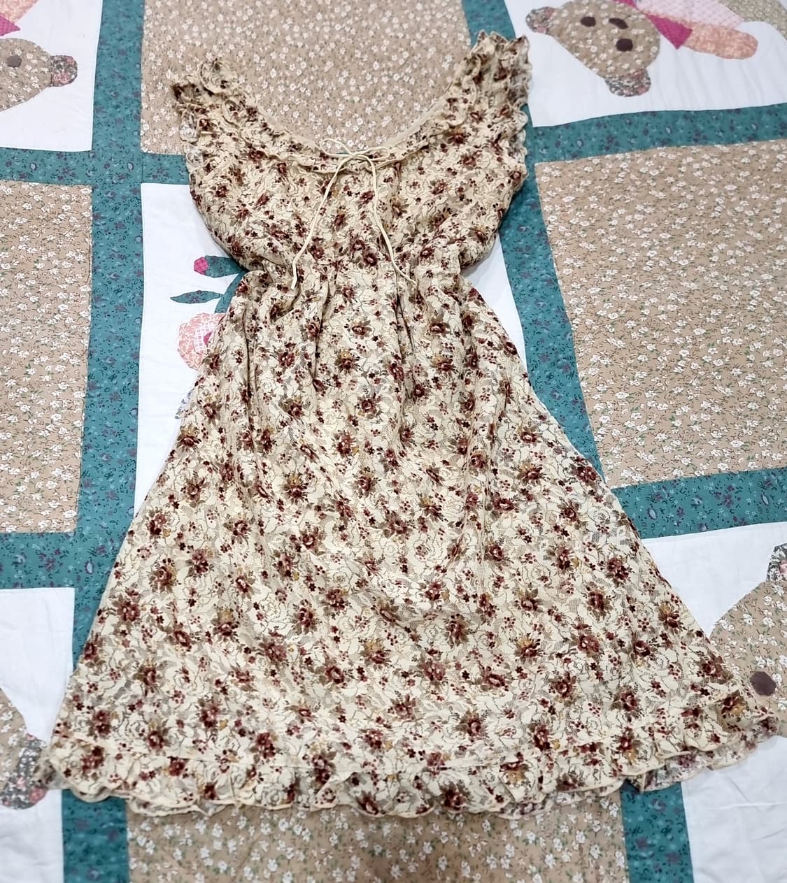 Liz Lisa리즈리사고전 레이스 플라워원피스 상품이미지1