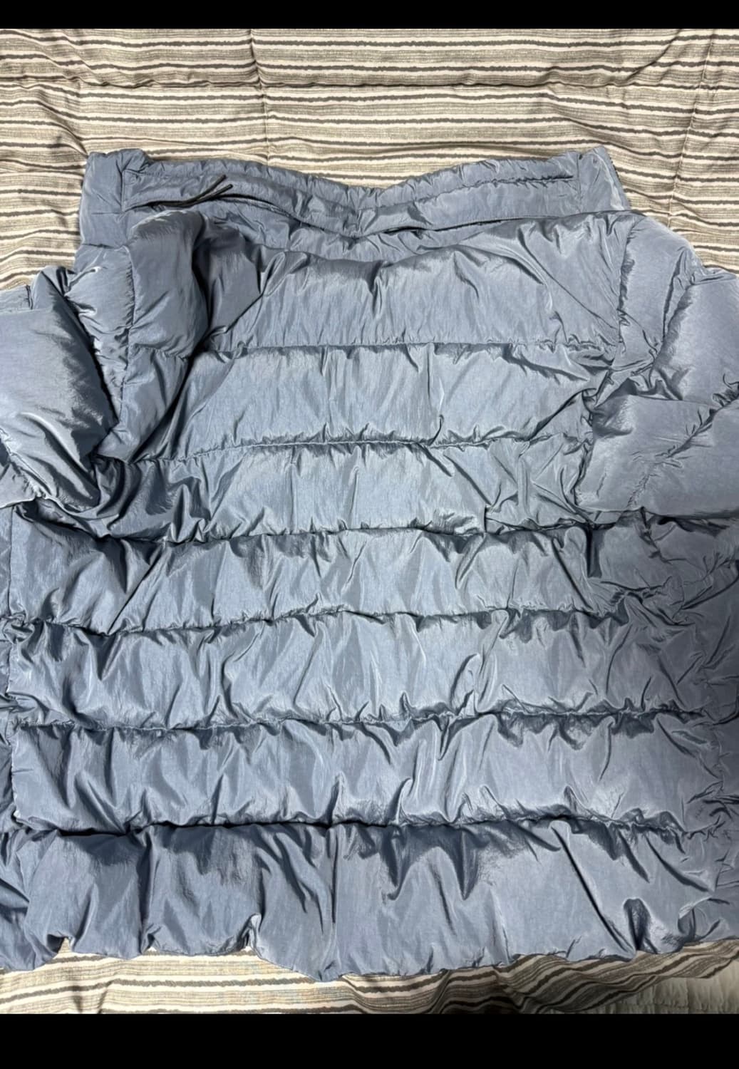 CP컴퍼니 크롬-R 다운 자켓 패딩 스톤 블루 M 상품이미지4