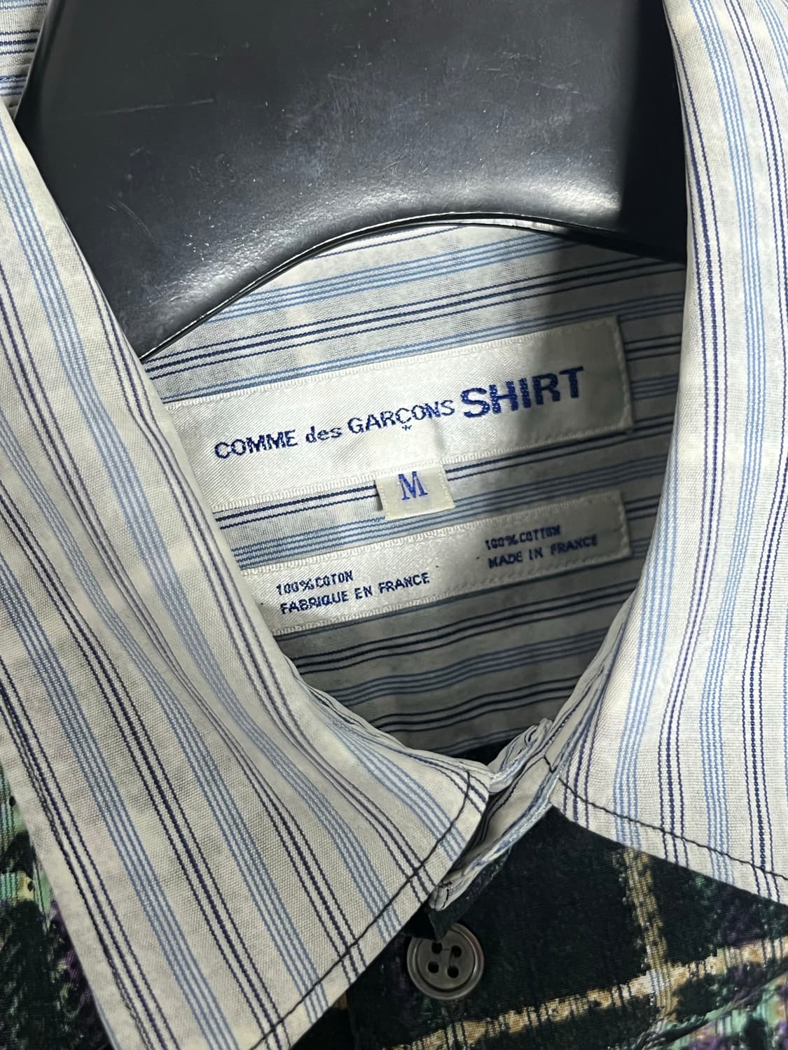 (이번 주말까지 가격 인하) 꼼데가르송 셔츠 스트라이프 셔츠 상품이미지3
