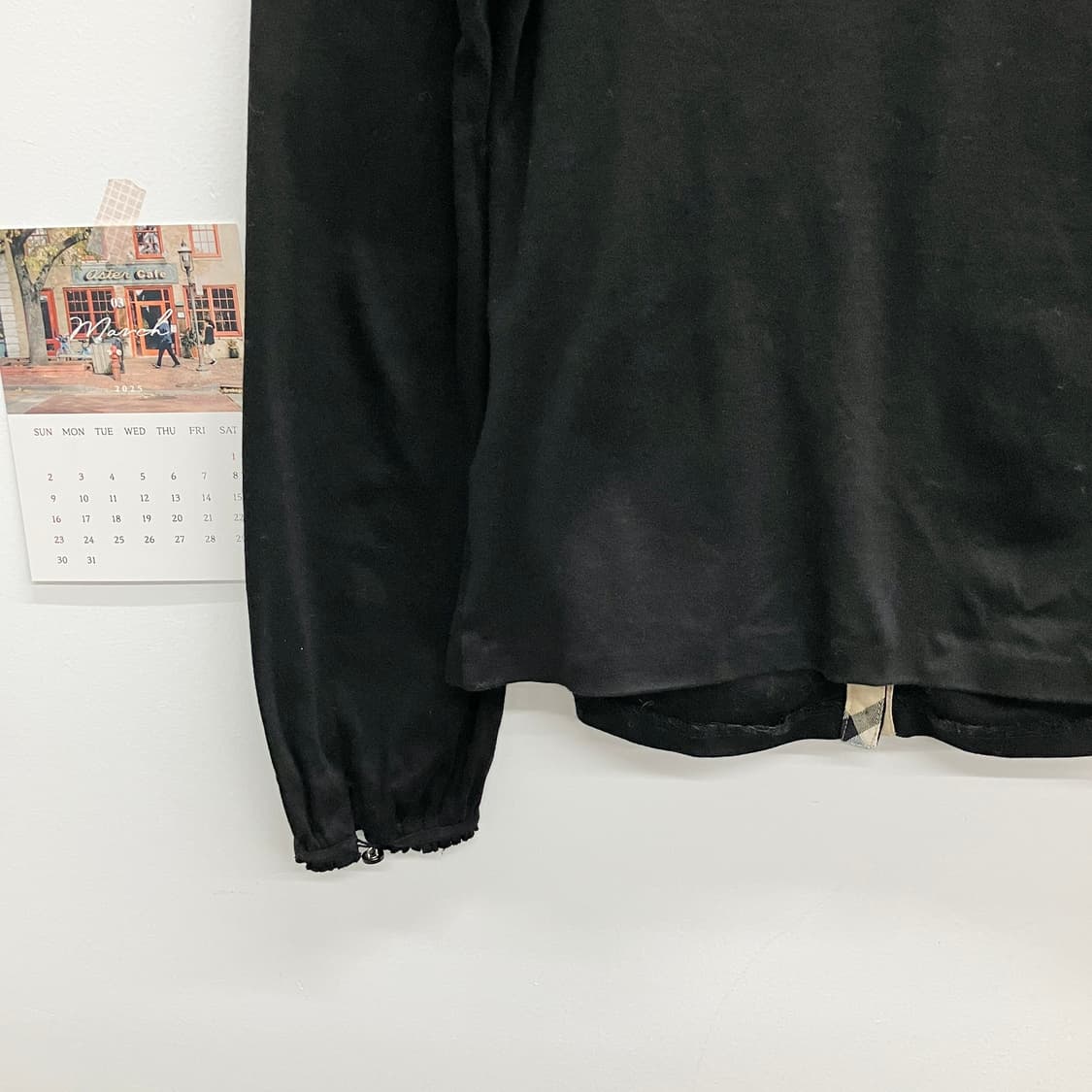 버버리 코튼 셔링 가디건  상품이미지10