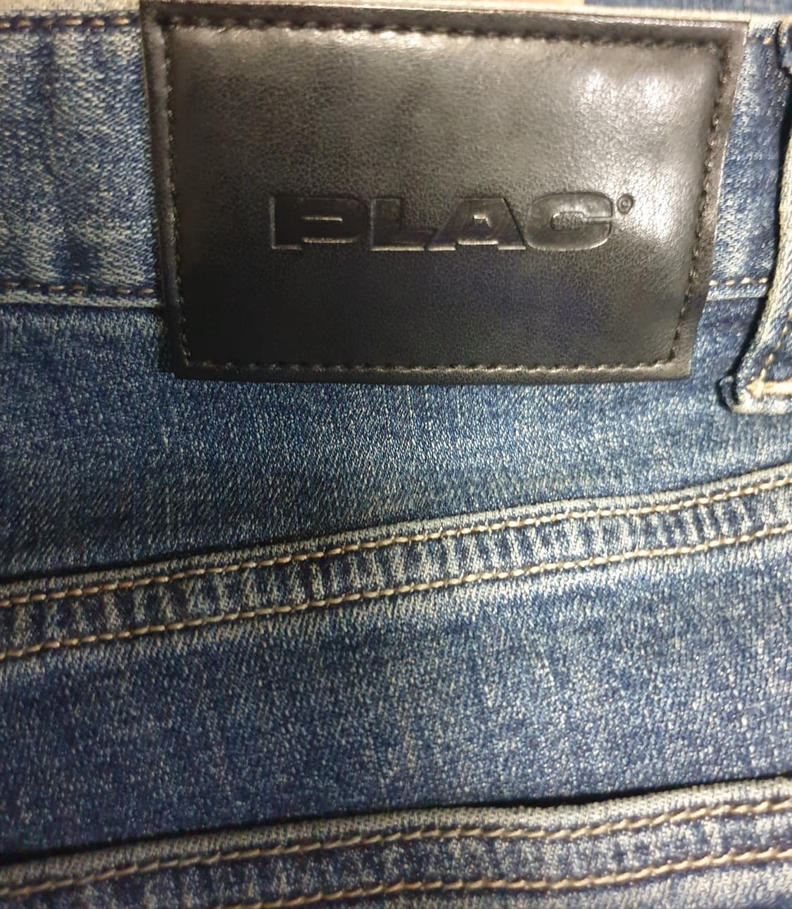 플랙 스티즈 M91 워싱 레귤러 스트레이트 핏 데님팬츠 (32) 상품이미지7