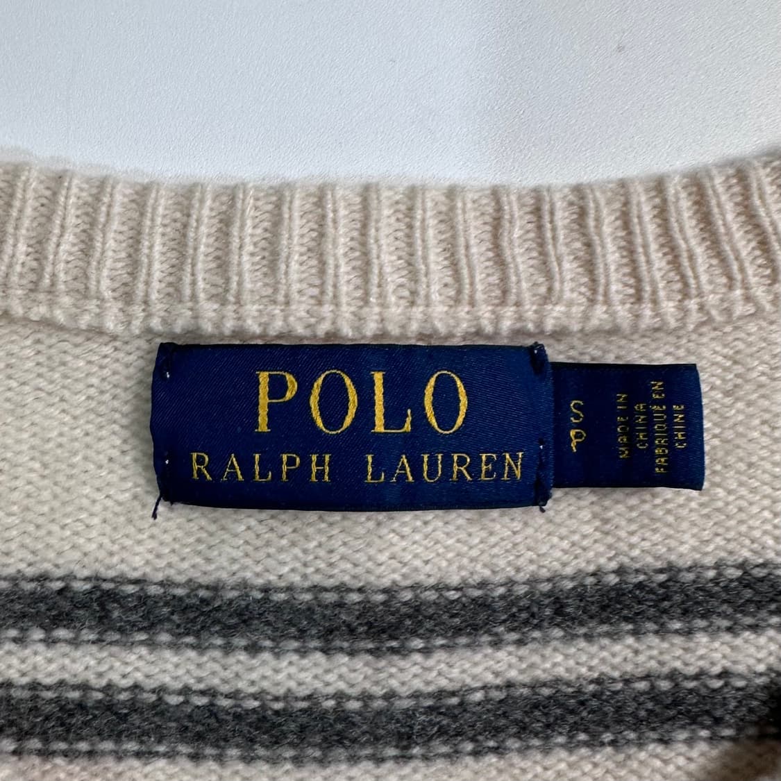 폴로 랄프로렌 스트라이프 울 니트 상품이미지7