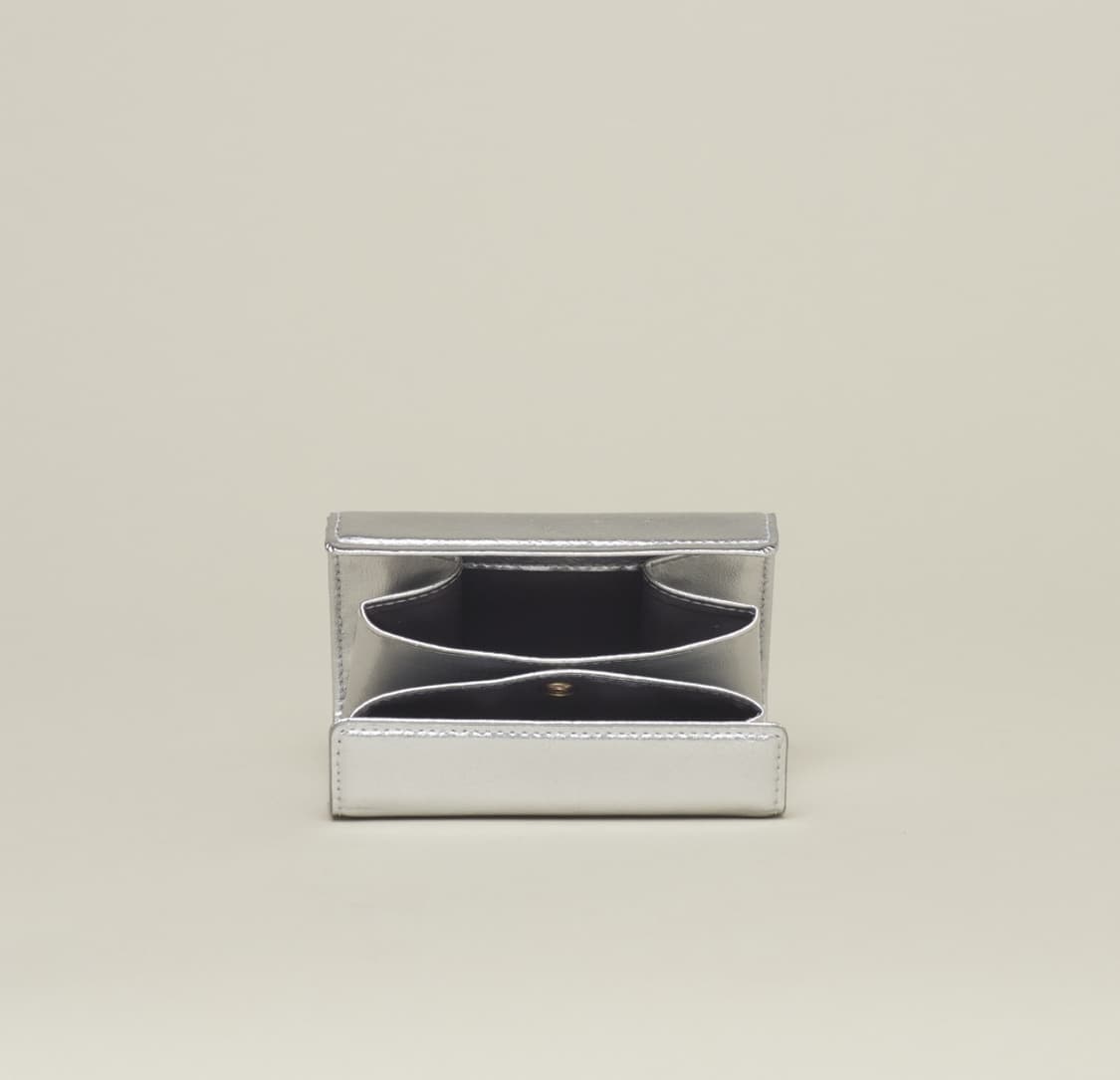 [새제품/단종] flor 플로르 유즈 월렛 실버 상품이미지4