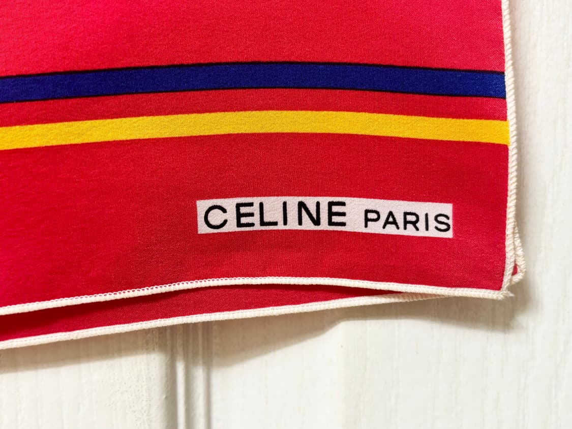 셀린느 실크 스카프 이탈리아산 상품이미지4