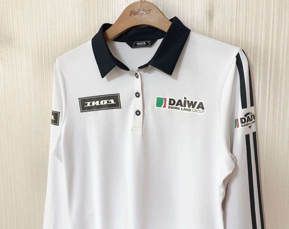 JLPGA 이노스(INOS) 다이와랜드그룹스폰서 배선우프로 골프티 M 상품이미지6