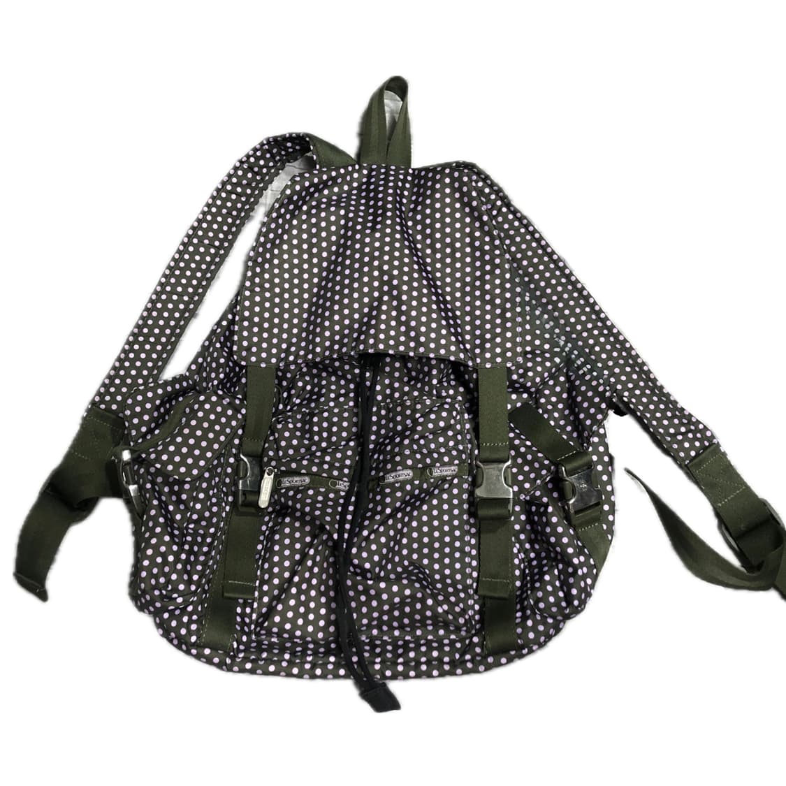 레스포삭 땡땡이 쓰리포켓 백팩 상품이미지1