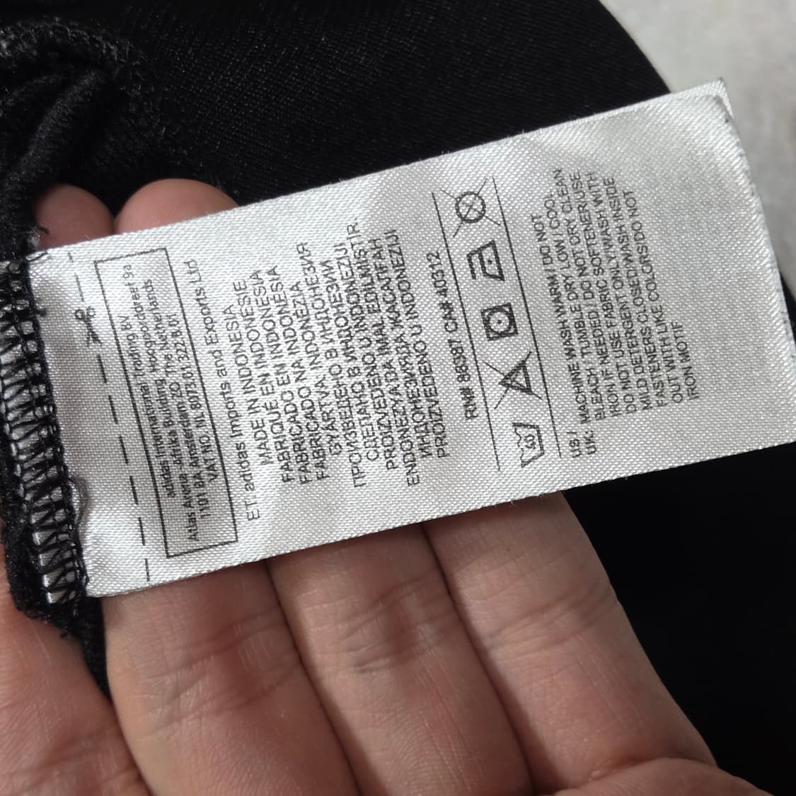 아이다스 파이어버드 블랙 트랙탑 상품이미지8