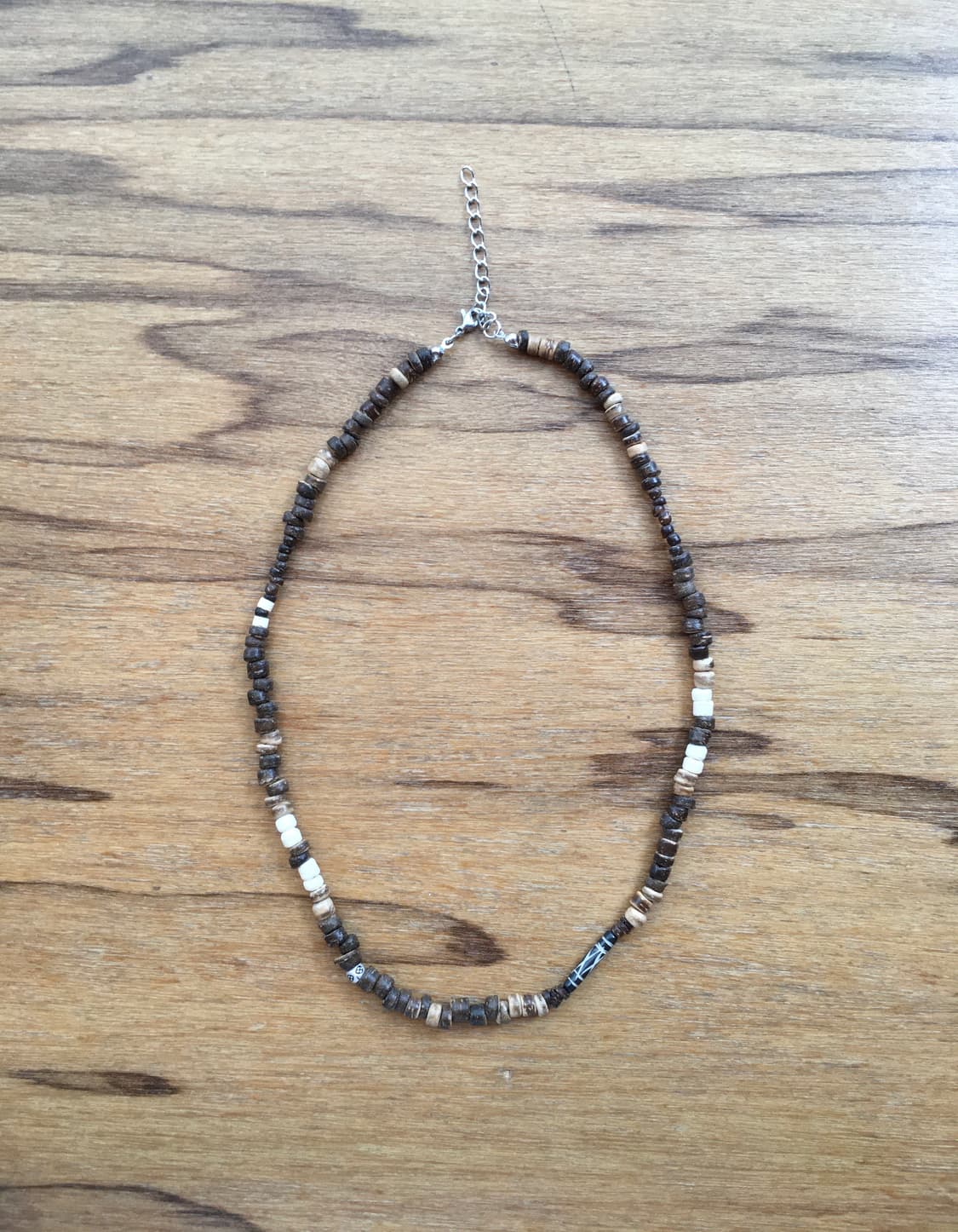 coconut wood necklace 상품이미지1
