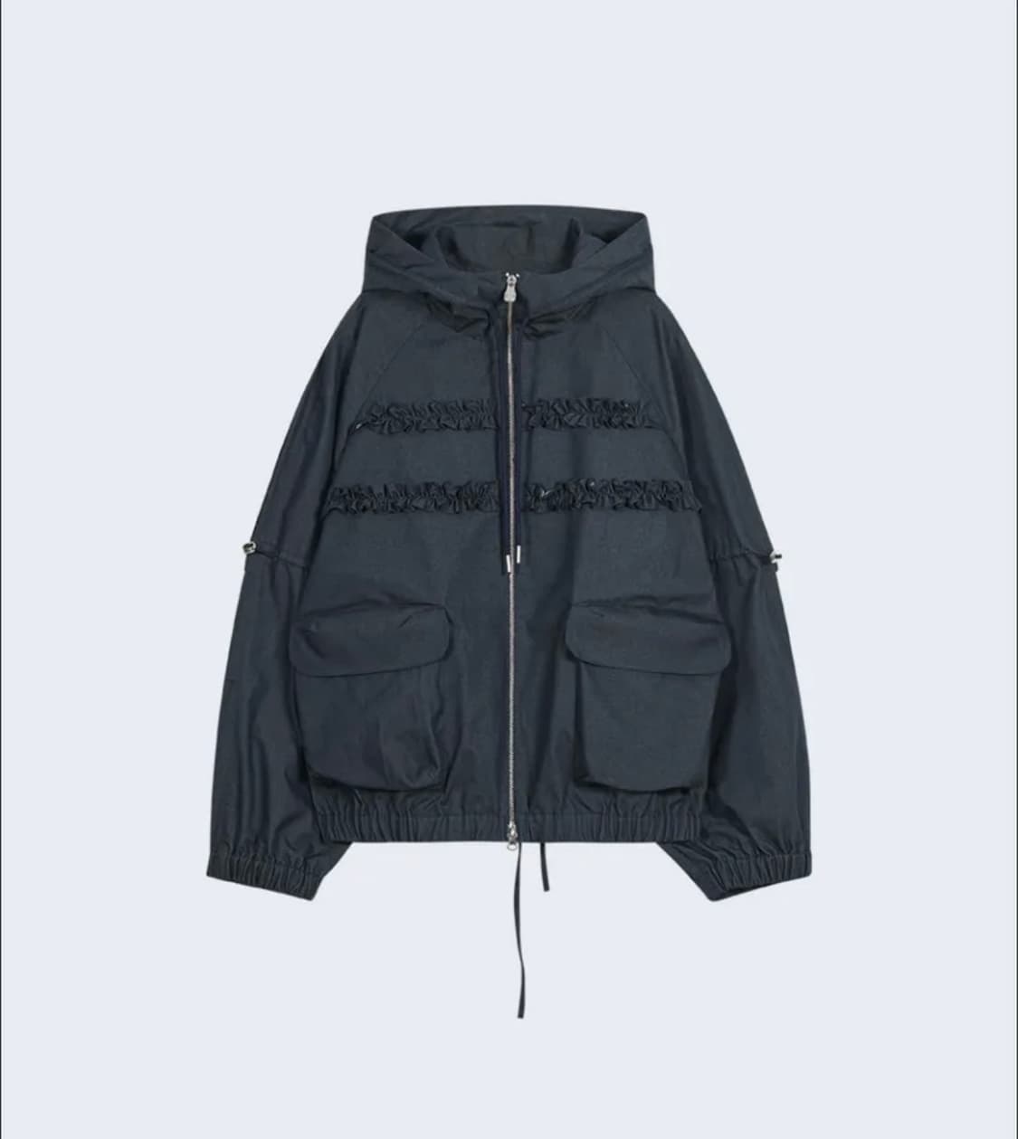 타입서비스 Ruffled Hoodie Jumper  상품이미지1