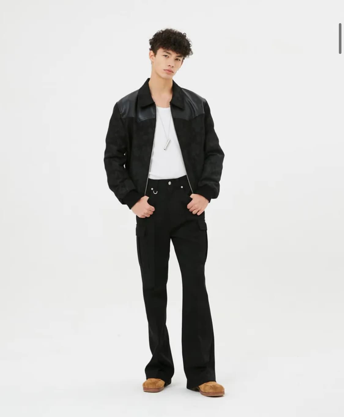 문선 플로럴 블루종 유니섹스 상품이미지2