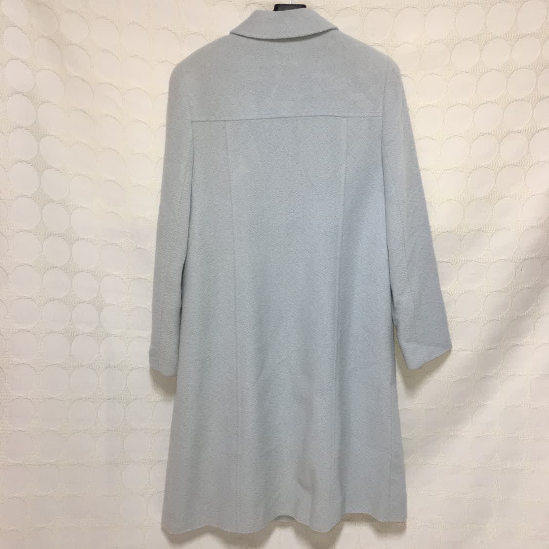 Courreges울 실크 민트블루 코트 상품이미지5