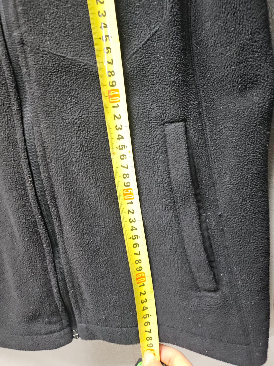 밀레 블랙 플리스 자켓 집업  100 상품이미지6