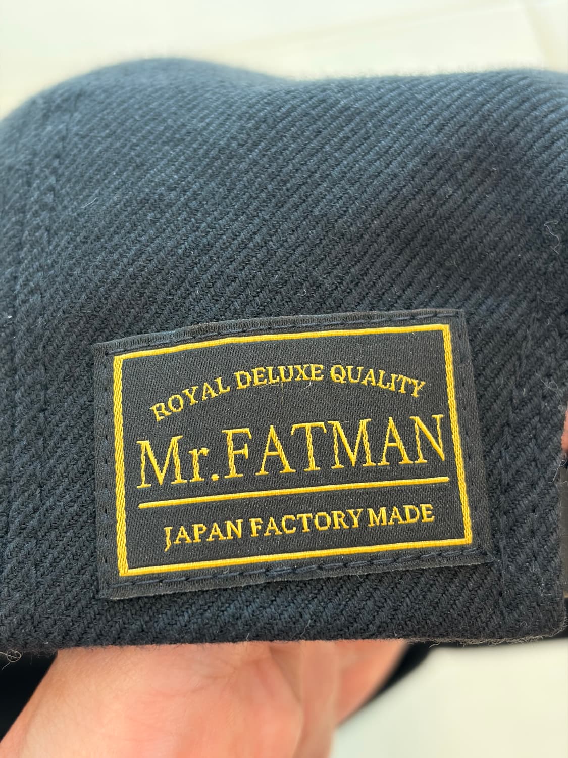 미스터펫맨 프리미엄 베이스볼캡 블랙 상품이미지5