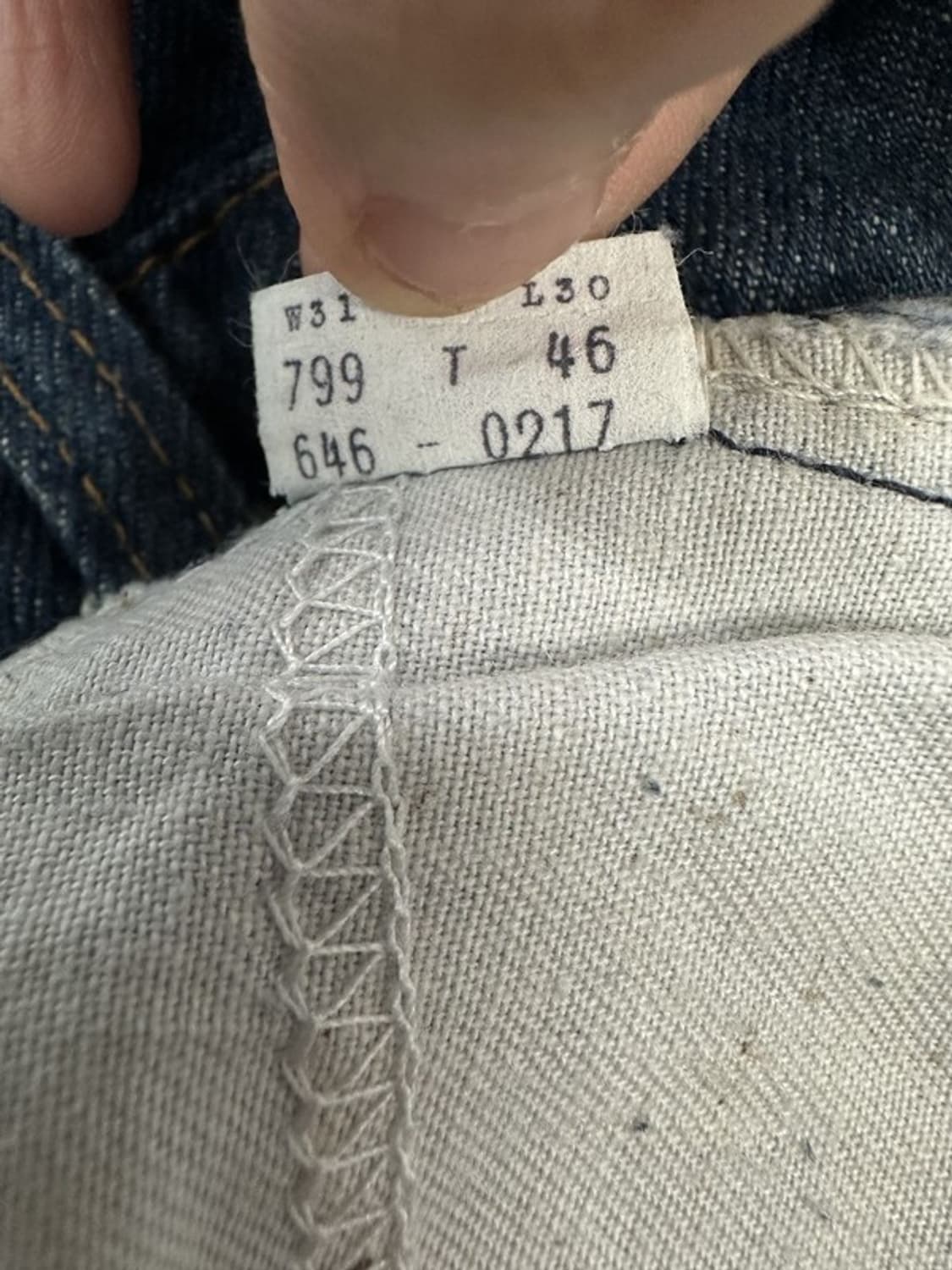 [W36L34] LEVI'S 리바이스417 부츠컷 90s 오렌지탭빈티지 상품이미지7