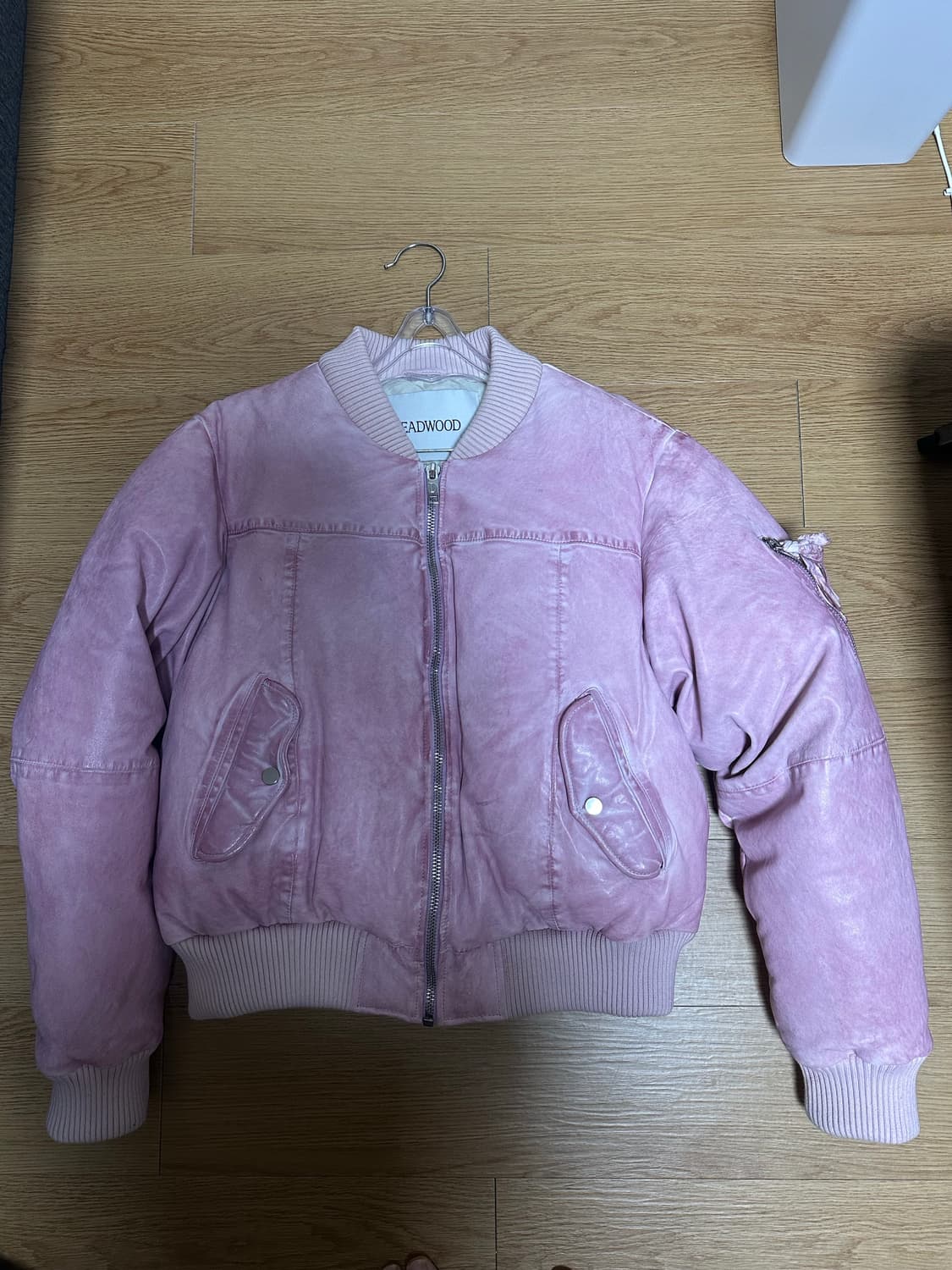 데드우드 레더 봄버 L 상품이미지1