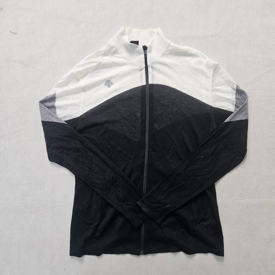 95 데상트 골프 니트 집업0310Y 상품이미지1