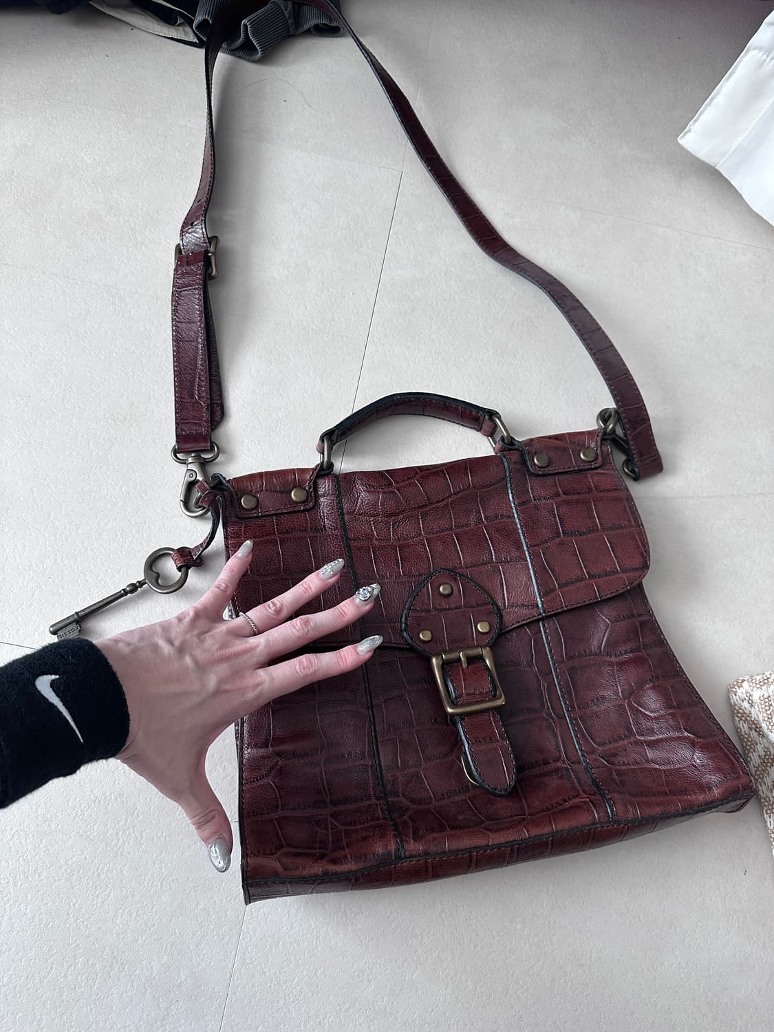 fossil 파슬 크로스 백 가죽가방 상품이미지3