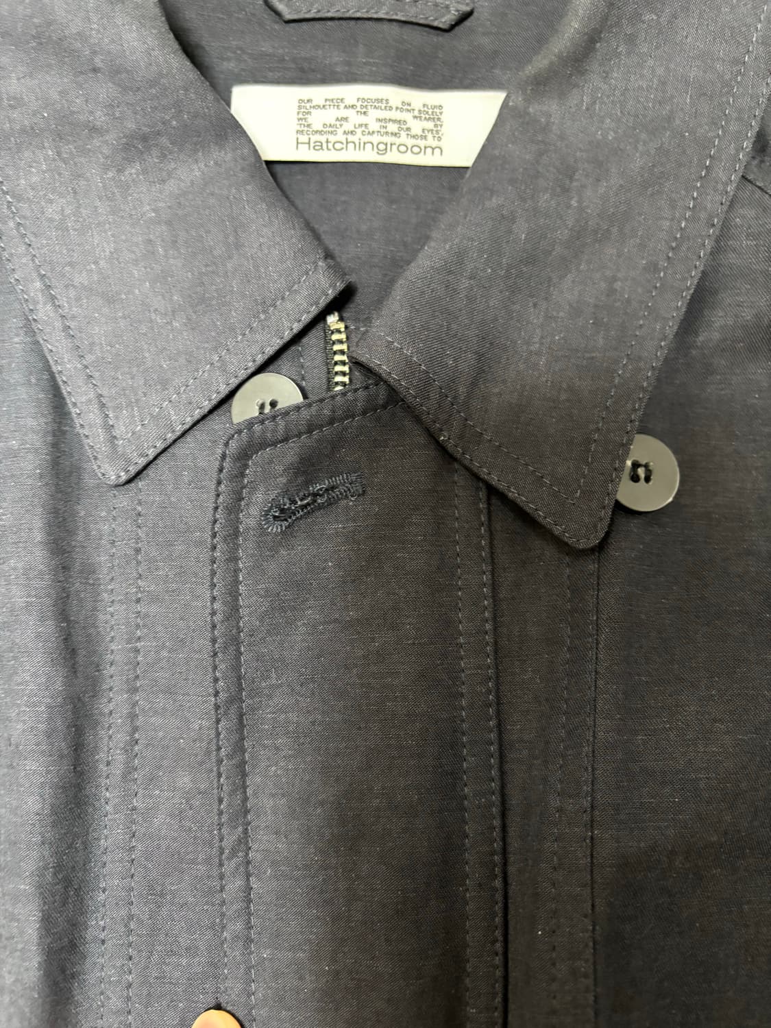 해칭룸 롤링 자켓 페이드 네이비 (rolling jacket fade) 상품이미지6