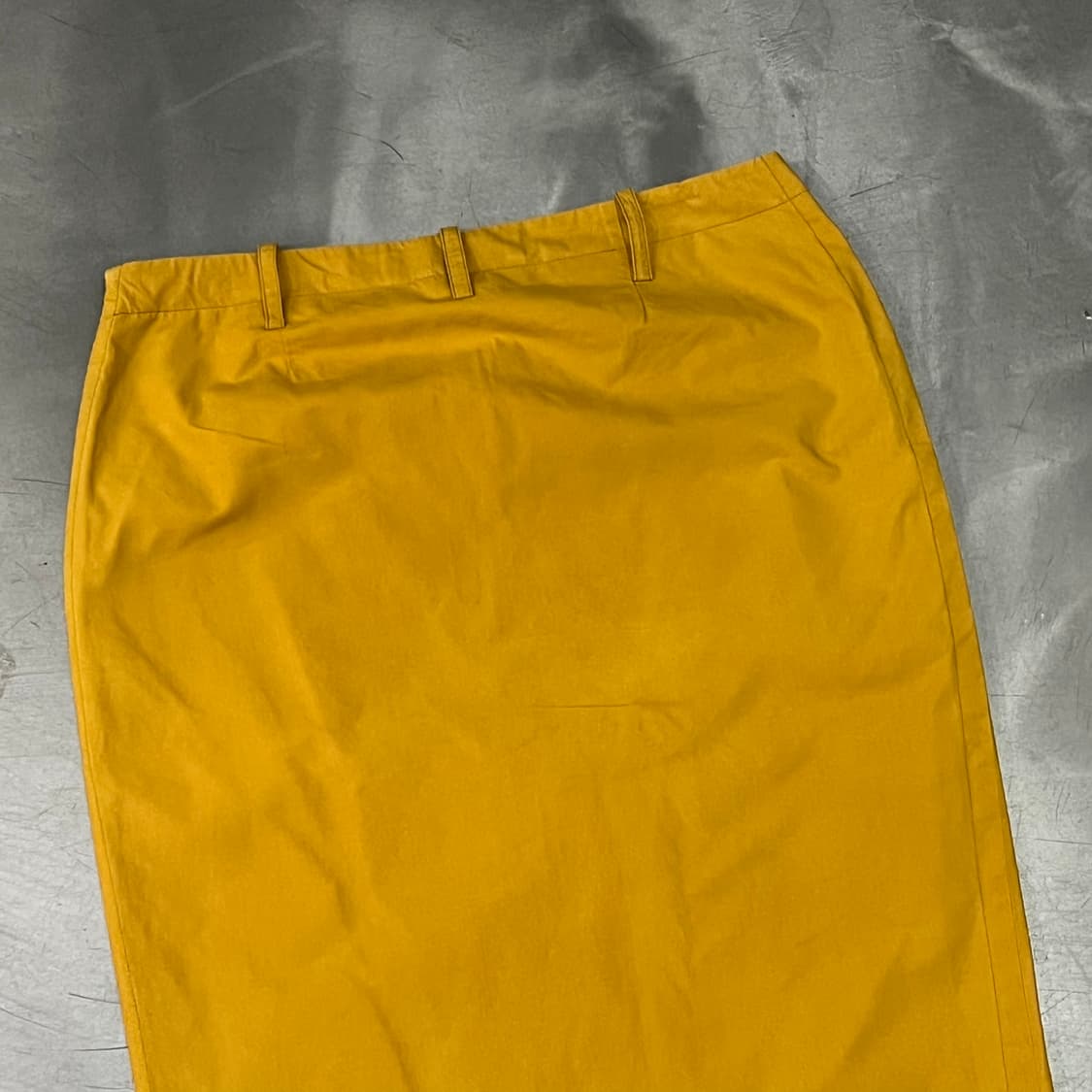  마르니 옐로우 미디 스커트 y16115 상품이미지5