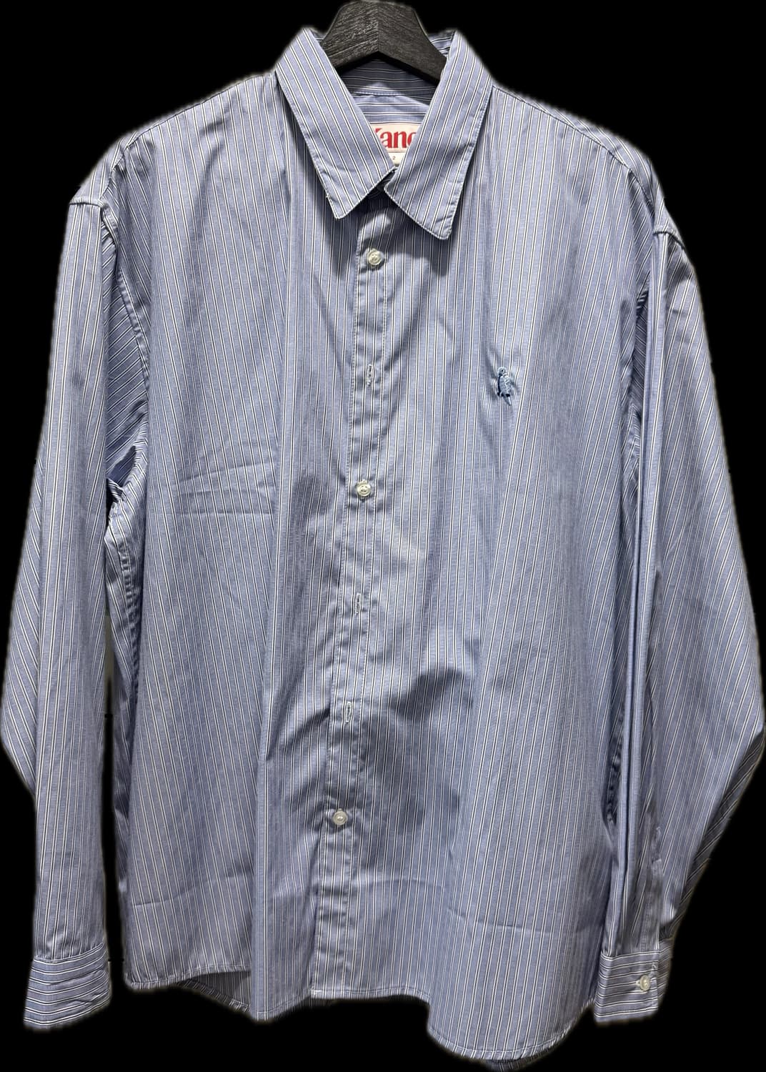 칸코 스트라이프 셔츠 블루 상품이미지3