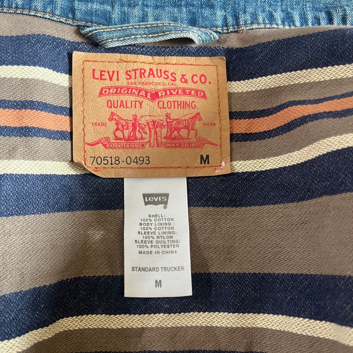 리바이스 트러커 데님자켓 상품이미지4