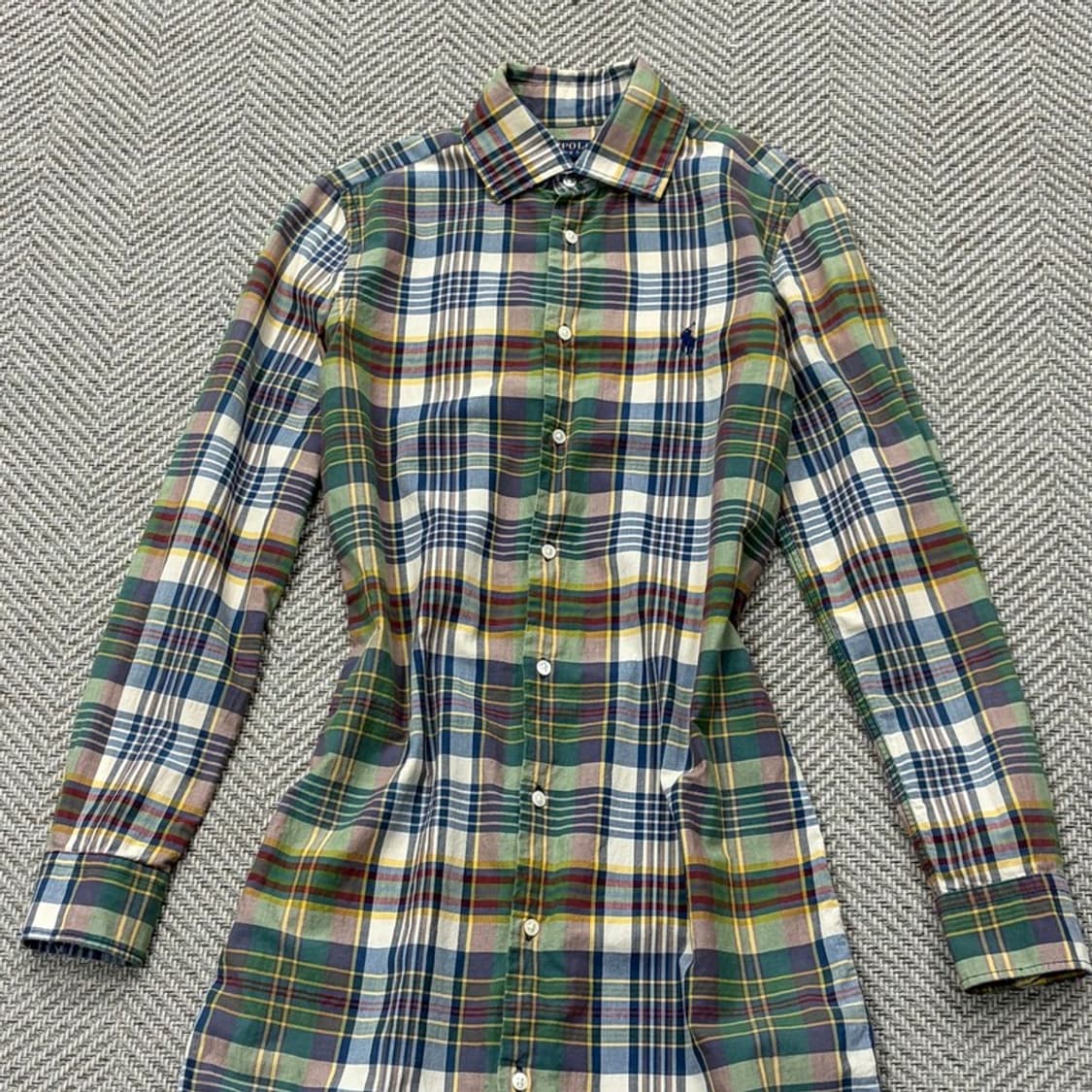 폴로 랄프로렌 체크셔츠 원피스 v2138 상품이미지3