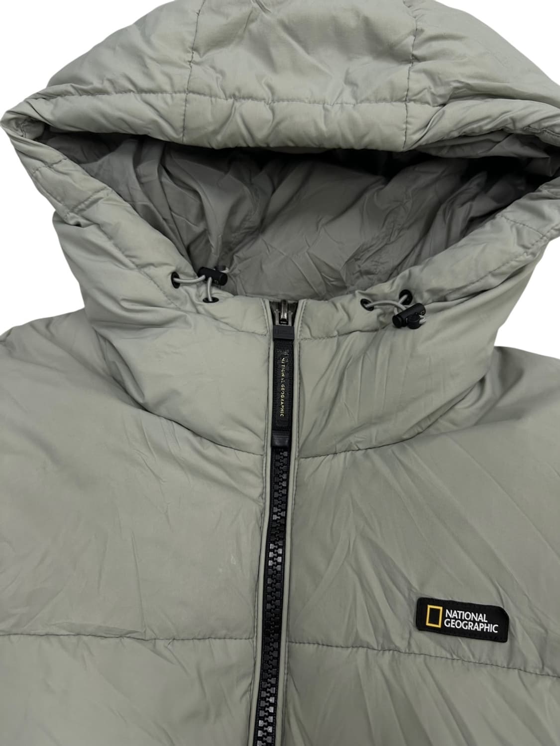 내셔널지오그래픽 구스다운 패딩 라이트그린 (M) 상품이미지3