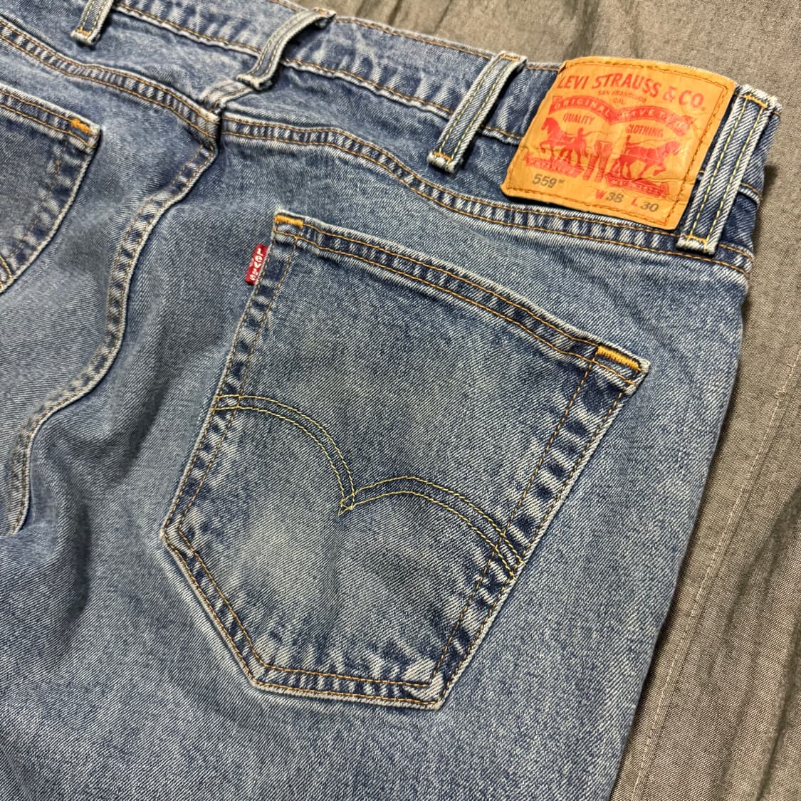 559™ Relaxed Straight Fit Jeans 상품이미지6
