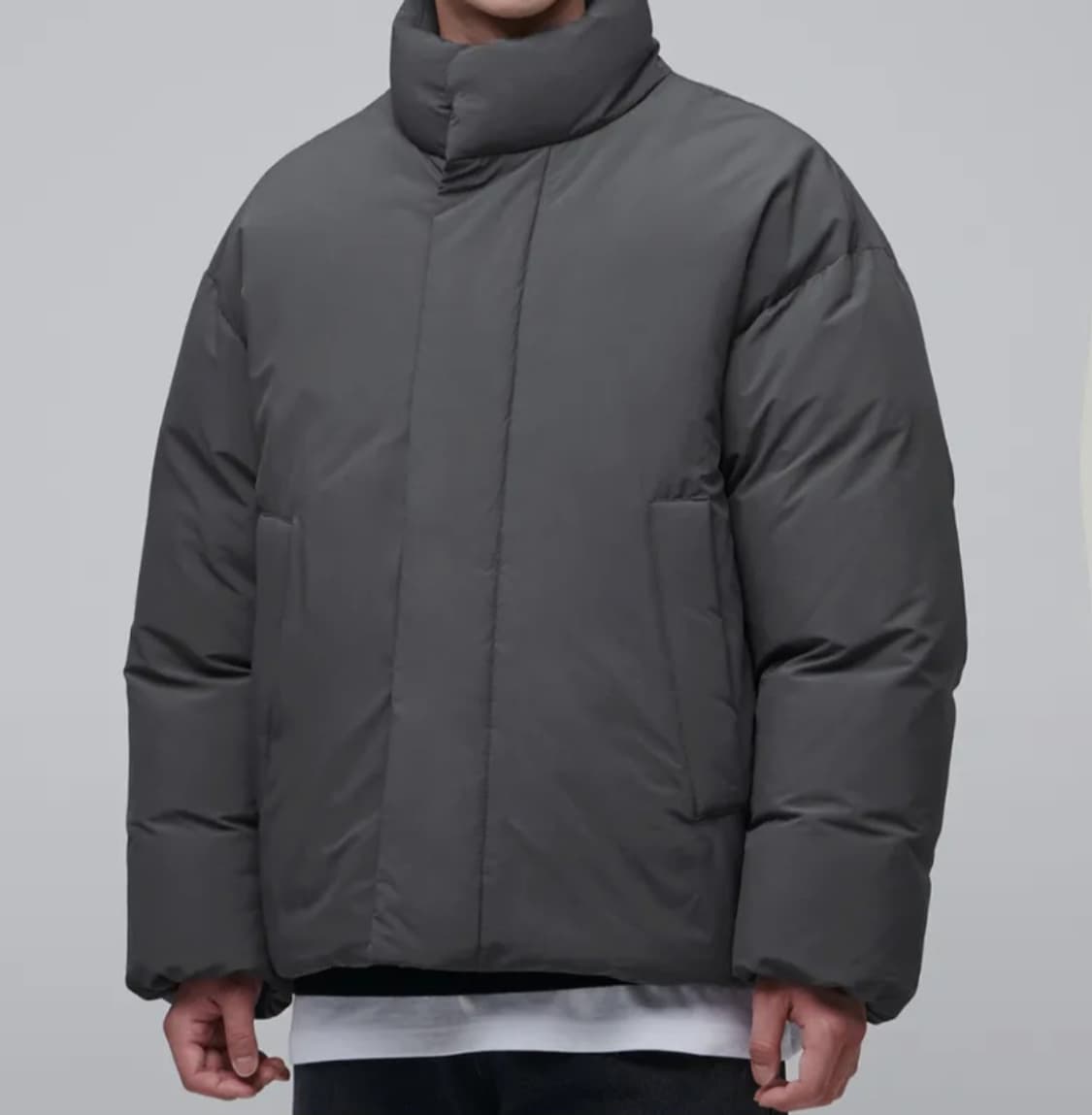 무신사 미니멀 다운 숏 패딩 2XL 상품이미지1