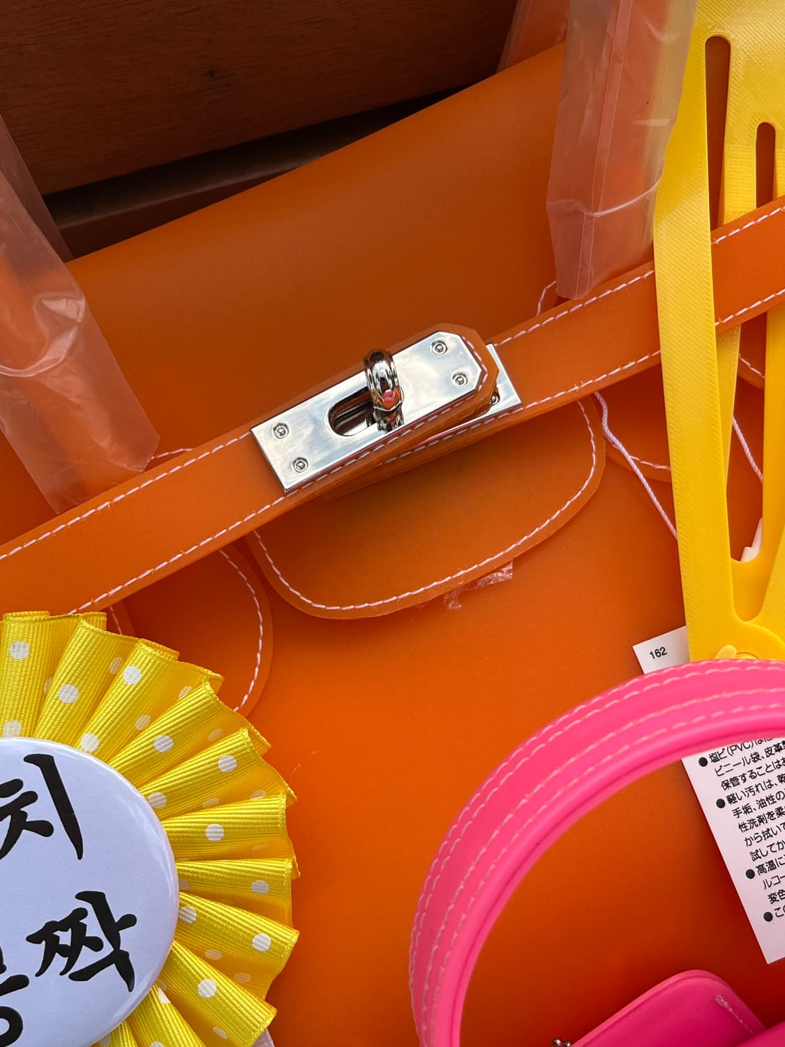 오렌지 빈티지 젤리버킨 🍊 상품이미지6