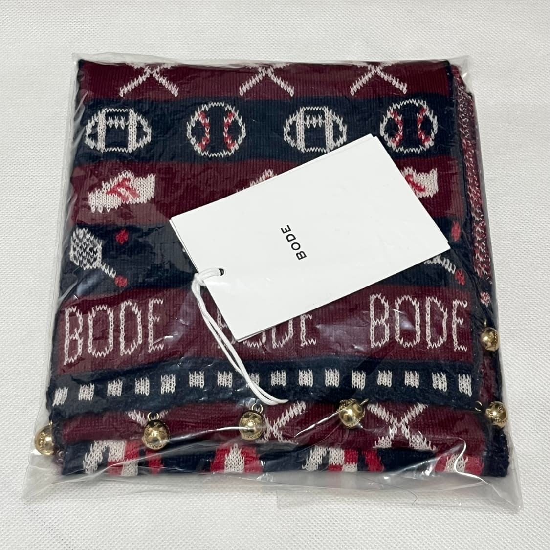 보디 BODE Sporying jacquard 머플러 상품이미지6