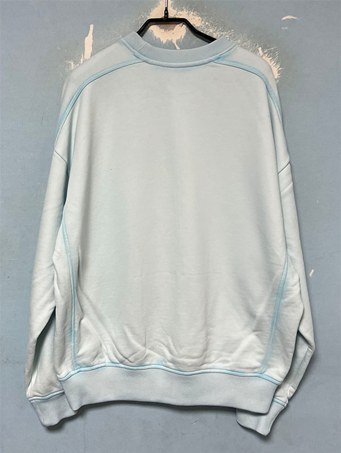 솔리드옴므 남자 맨투맨 피그먼트 오버핏 100-105 상품이미지2